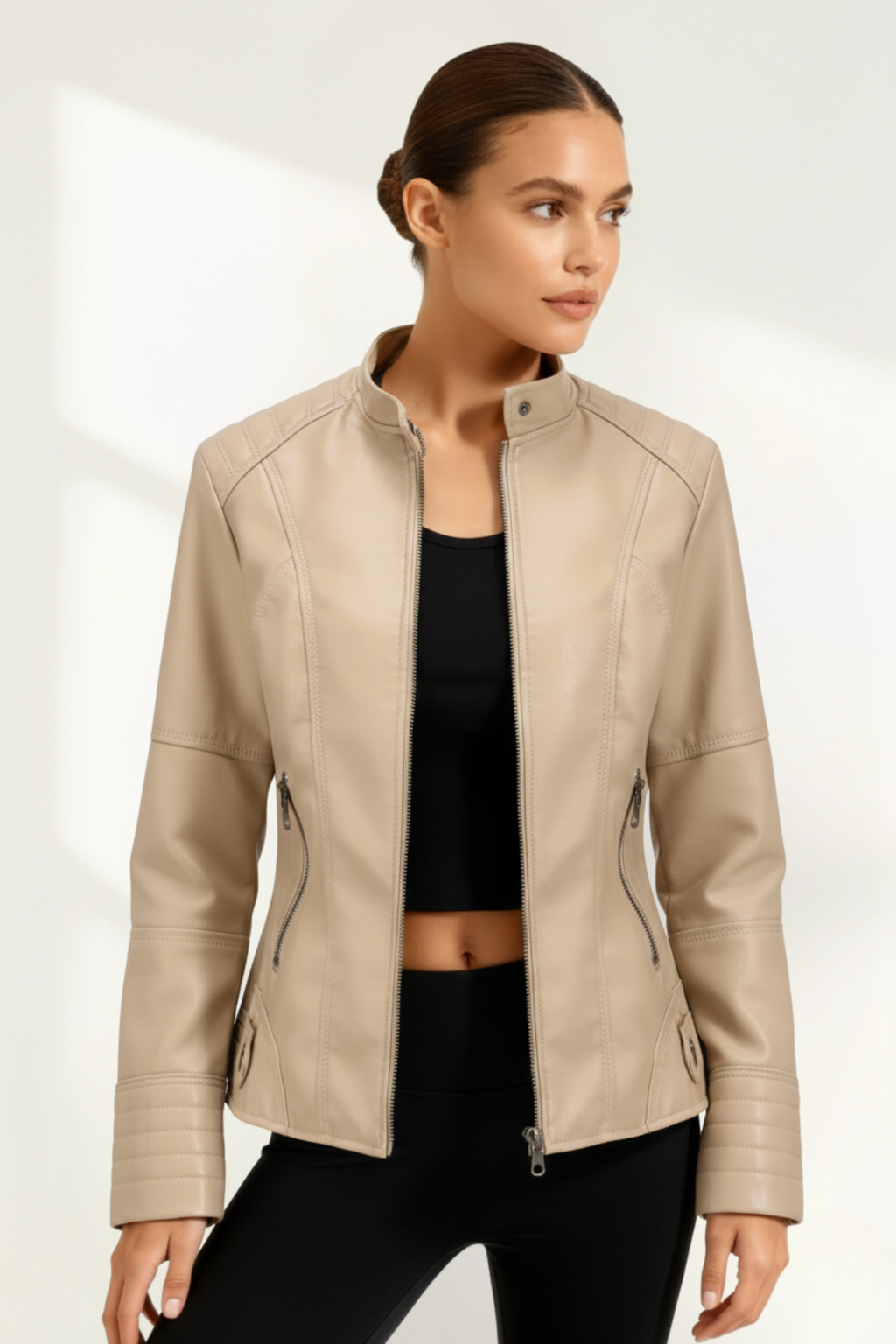 Chaqueta mujer sin capucha