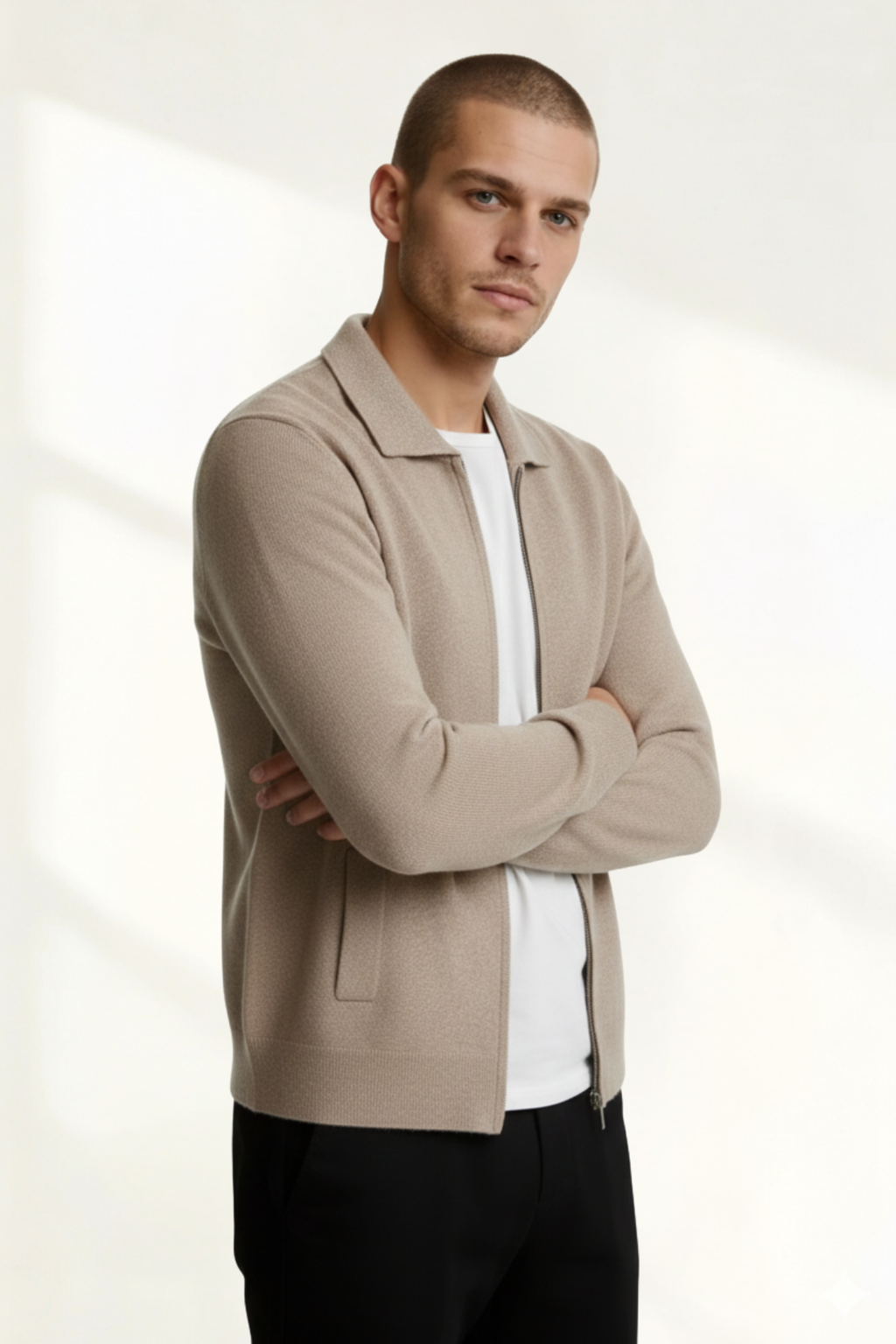 Suéter para Hombre con Cremallera