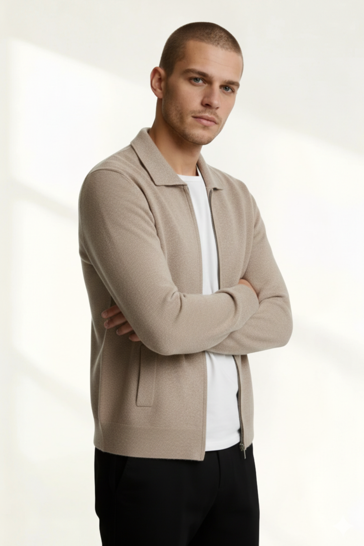 Suéter para Hombre con Cremallera