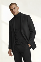 Abrigo para Hombre con Cuello Alto