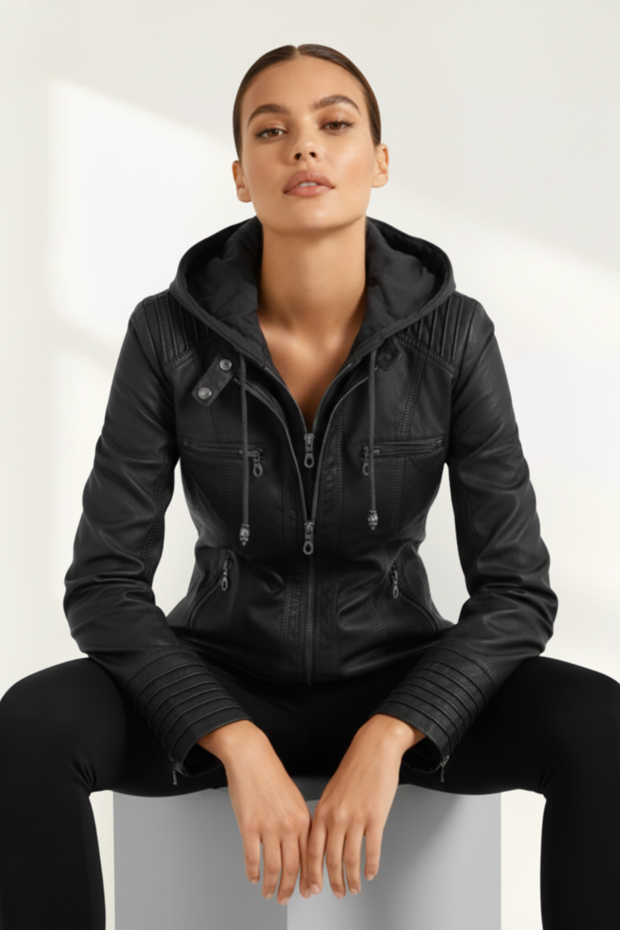 Chaqueta mujer con capucha