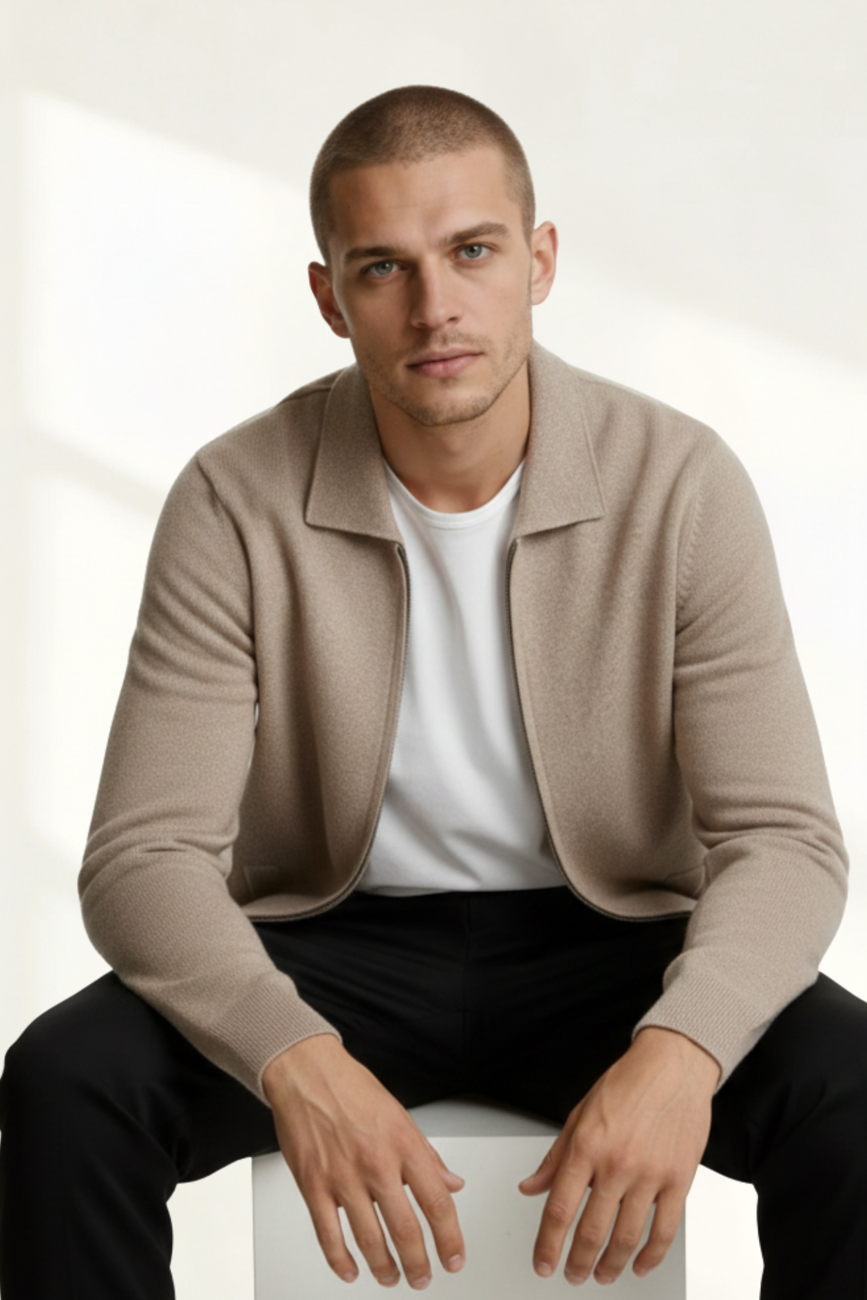 Suéter para Hombre con Cremallera