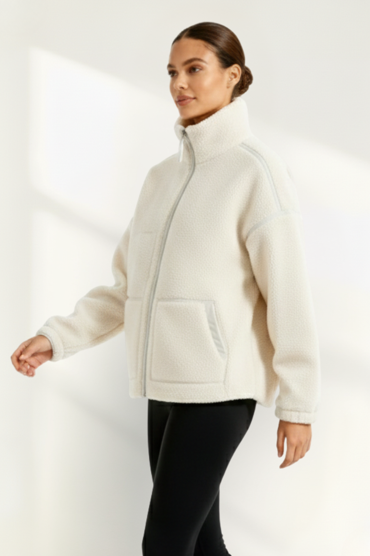 Chaqueta de mujer con cremallera